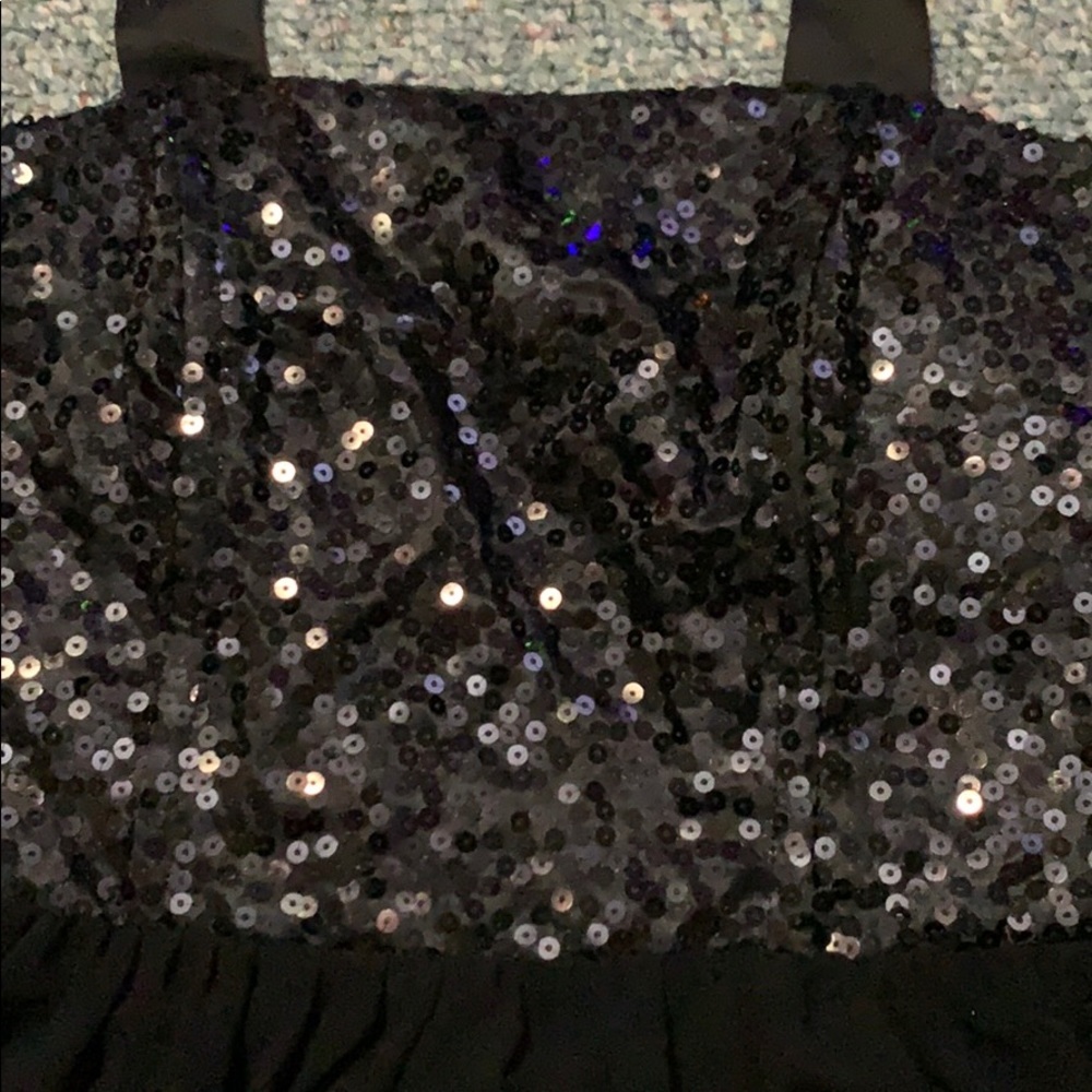Sequin Halter Dress - Picture 3 of 5
